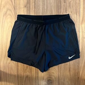 Nike Stride Men's Dri-FIT 5" Brief-Lined Running Shorts, Black, Medium